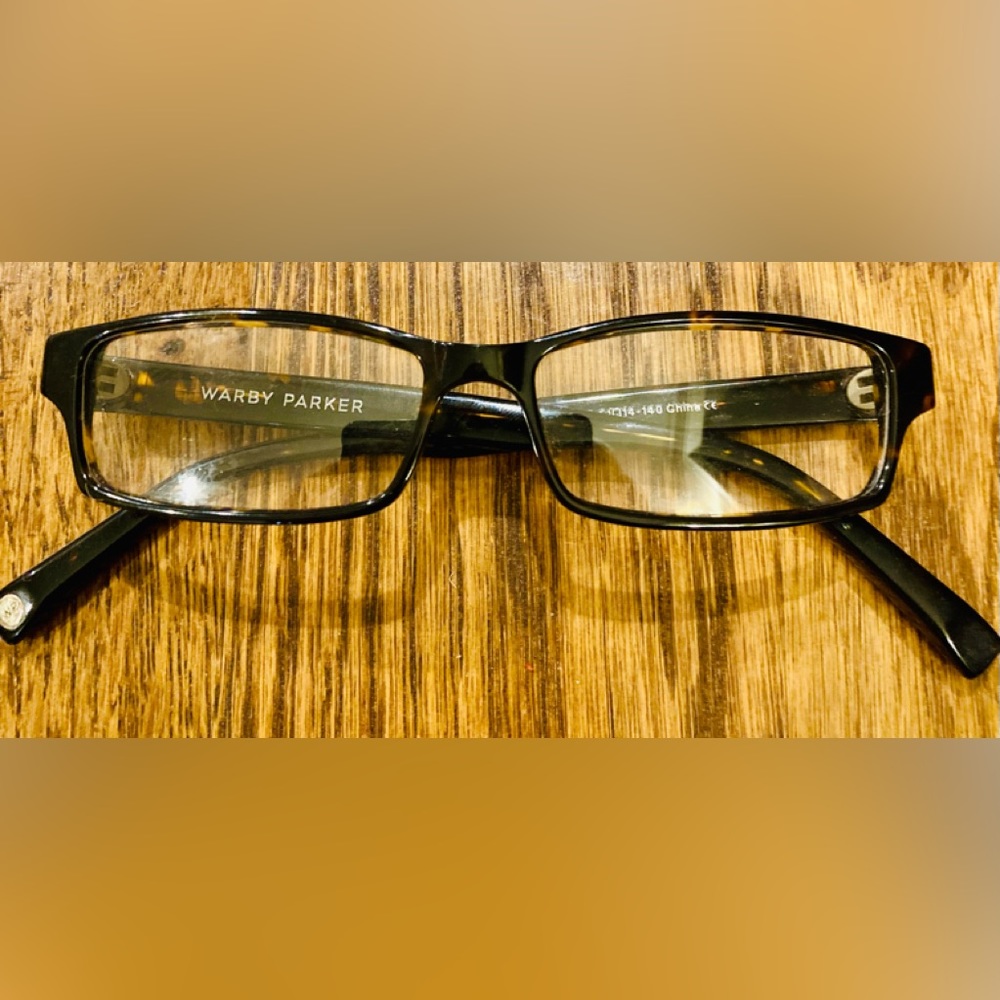 Warby Parker Glasses Frames Reece Dark Tortoise Shell